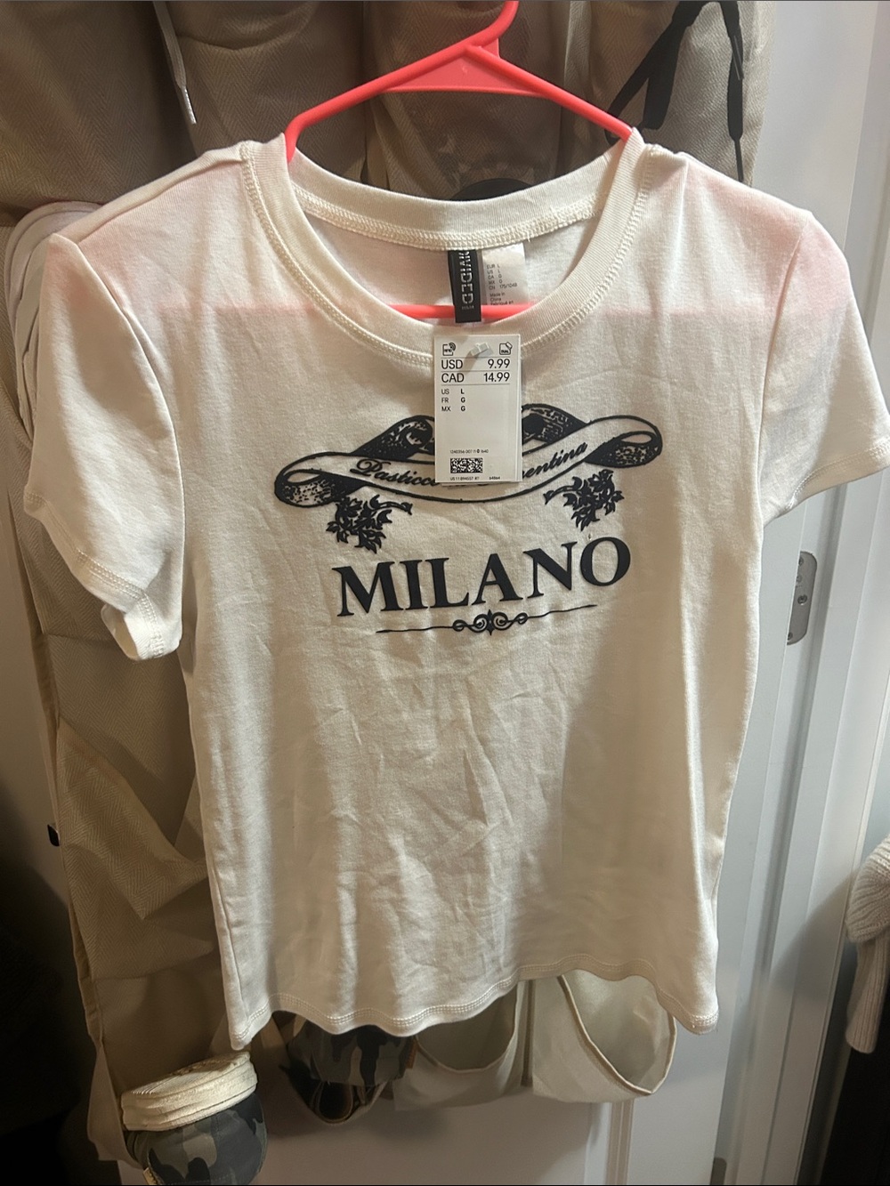 Divided White Milano Graphic Tee